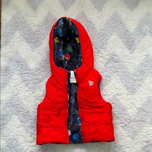 Paul Smith Junior reversible vest